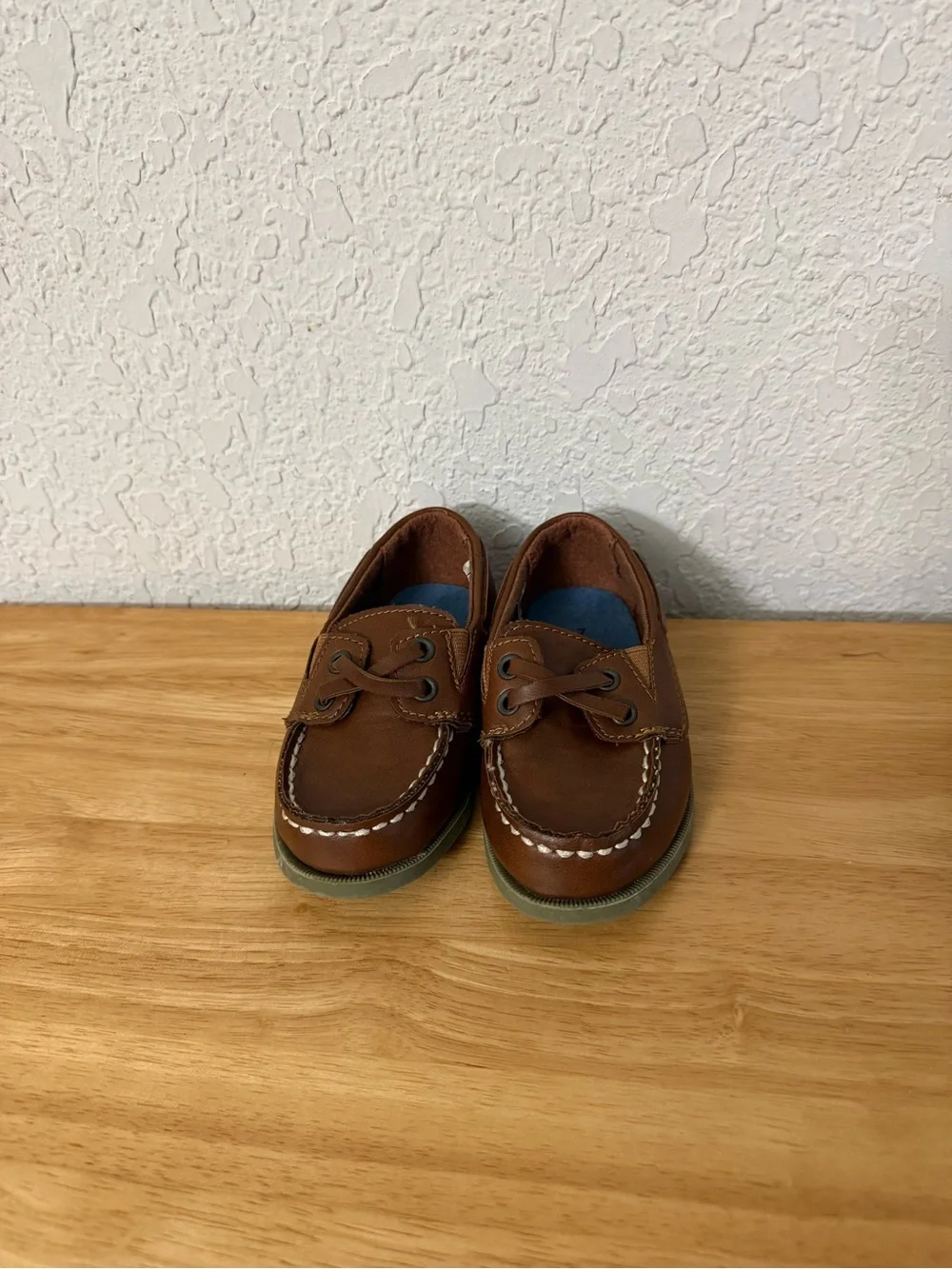 Carter's Brown Toddler Moccasin Boat Shoes